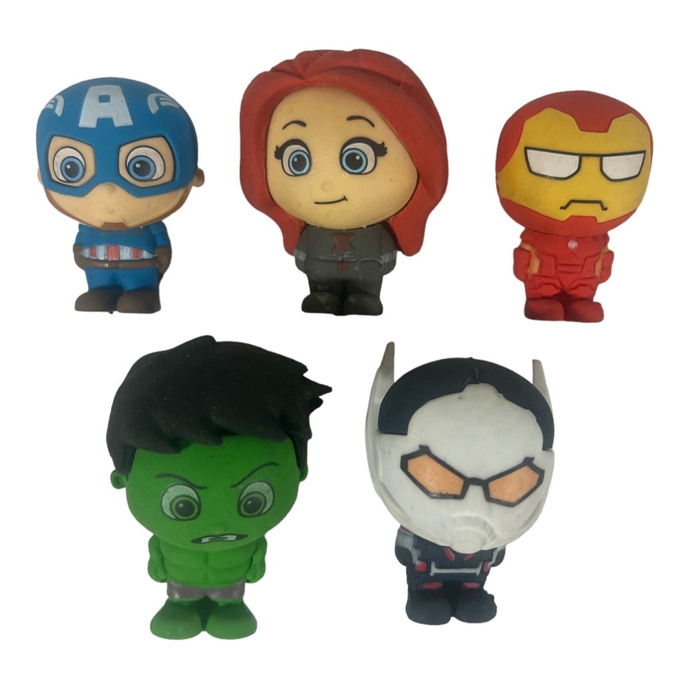 Marvel Avengers Puzzle Palz. Iron Man, Hulk, Captain America, Sombra, Antman